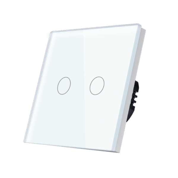 کلید دو پل لمسی وای فای (مکانیزم+فریم)