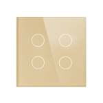 کلید چهار پل لمسی وای فای(مکانیزم+فریم) - Image 3