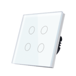 کلید چهار پل لمسی وای فای(مکانیزم+فریم)