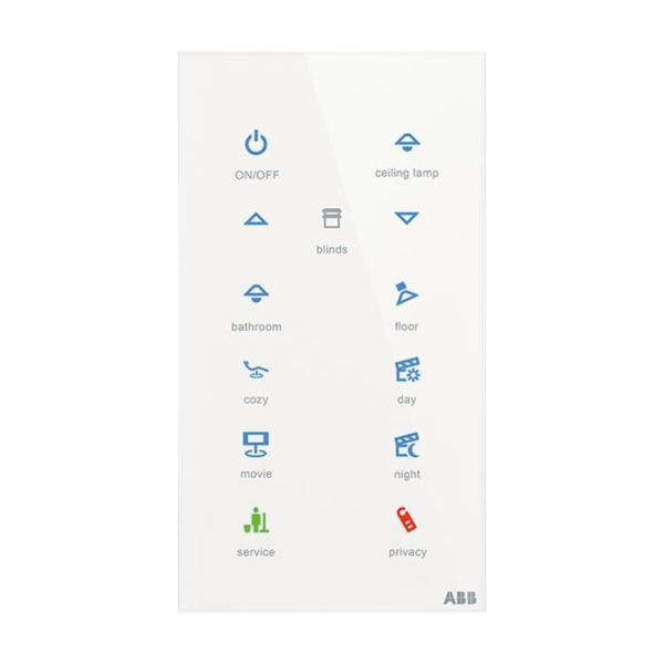 کلید دوازده پل ساده سری TACTEO