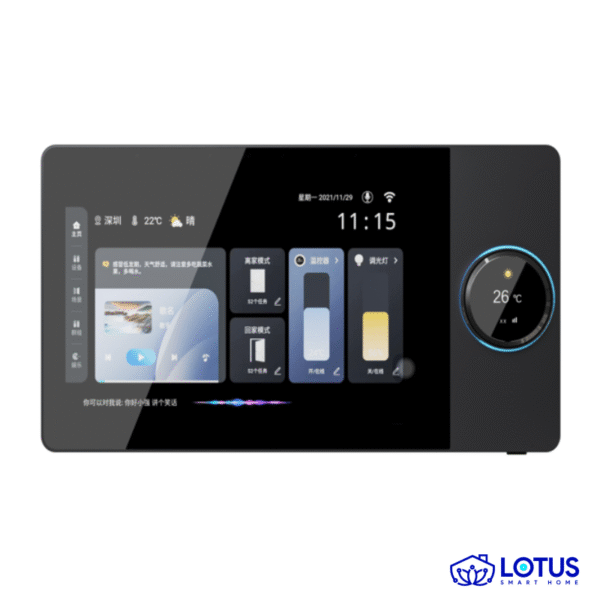 تاچ پنل هوشمند روتاری ۸ اینچ تویا دارای آمپلی فایر