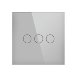 کلید سه پل لمسی زیگبی (مکانیزم+فریم) - Image 2