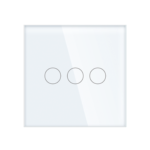 کلید سه پل لمسی زیگبی (مکانیزم+فریم) - Image 3