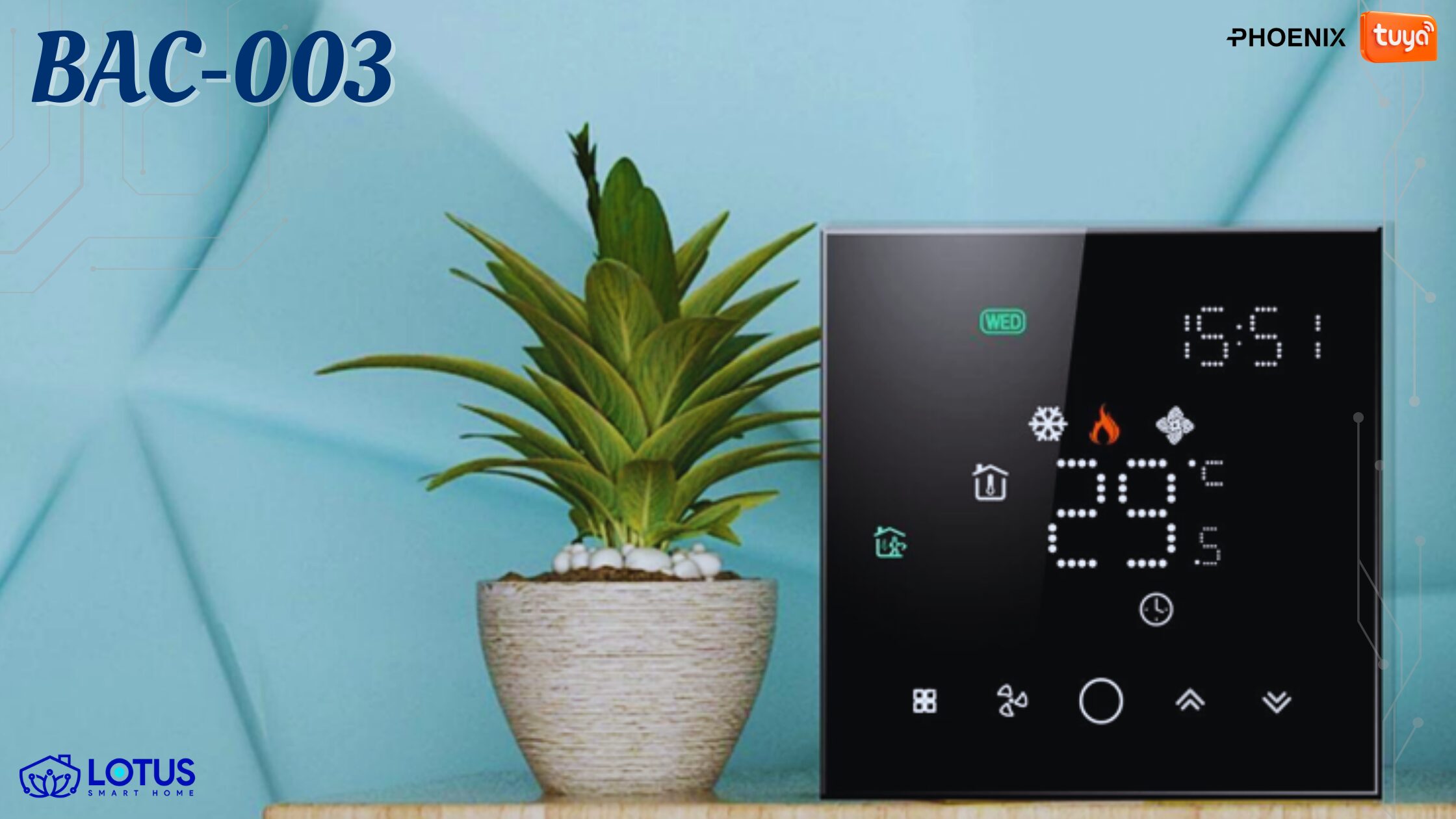 خرید ترموستات BAC‑003