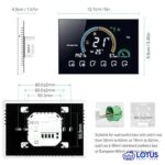 ترموستات هوشمند فن‌ کویل وای فای مدل BAC‑8000 - Image 6