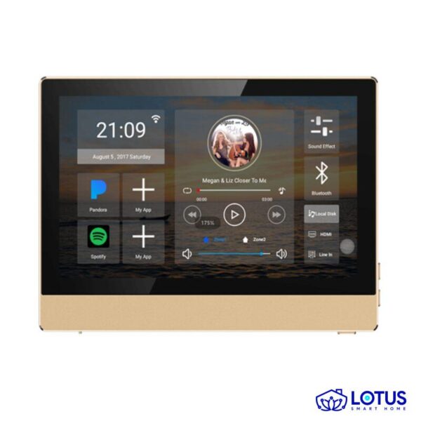 پنل صوتی هوشمند ۷ اینچ تویا با آمپلی فایر یاماها