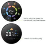 ترموستات هوشمند فن‌کویل وای فای مدل BAC-7000 - Image 7