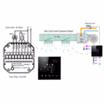 ترموستات هوشمند فن‌کویل وای فای مدل BAC-003 - Image 7