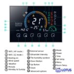 ترموستات هوشمند فن‌ کویل وای فای مدل BAC‑8000 - Image 4