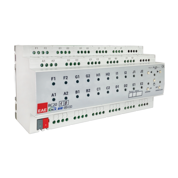 رله ترکیبی مدل RCU2018 برند EAE (20 خروجی 16 آمپر + 18 ورودی باینری )